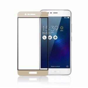 OEM Full-Cover 3D tvrzené sklo pro Asus Zenfone 4 Selfie ZD553KL - zlaté