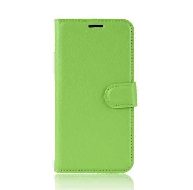 SLEVE Kožené pouzdro CLASSIC pro ALCATEL U5 HD Premium - zelené 1 SLEVE Kožené pouzdro CLASSIC pro ALCATEL U5 HD Premium - zelené