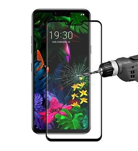 OEM Full-Cover 3D tvrzené sklo pro LG G8s ThinQ - černé 1 OEM Full-Cover 3D tvrzené sklo pro LG G8s ThinQ - černé