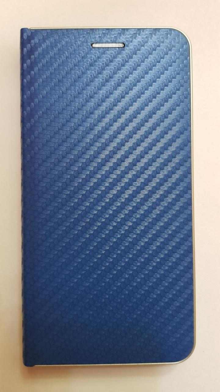 R2Invest Kožené pouzdro CARBON pro Huawei P20 lite - modré 1 R2Invest Kožené pouzdro CARBON pro Huawei P20 lite - modré