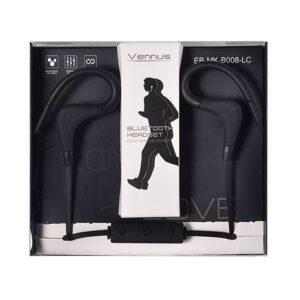 Bezdrátová bluetooth sluchátka Vennus BT-1 - černé