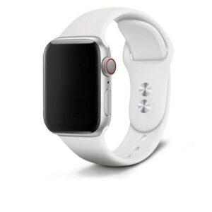 eses Silikonový řemínek 42mm/44mm S/M/L bílý pro Apple Watch