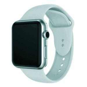 eses Silikonový řemínek 42mm/44mm S/M/L zelený pro Apple Watch