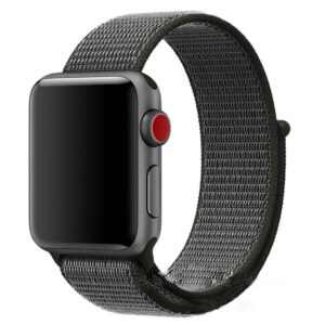 eses Nylonový řemínek 42mm/44mm šedý pro Apple Watch