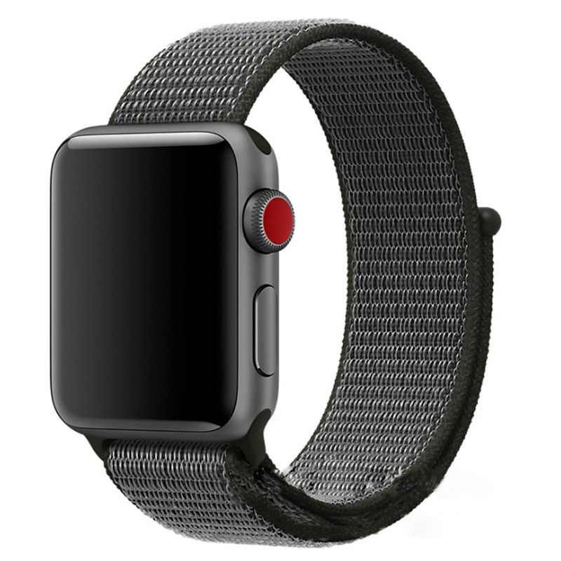 eses Nylonový řemínek 42mm/44mm šedý pro Apple Watch 1 eses Nylonový řemínek 42mm/44mm šedý pro Apple Watch