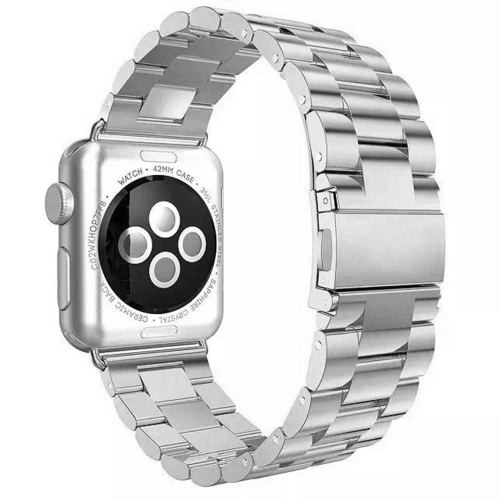 eses Kovový řemínek 38mm/40mm stříbrný pro Apple Watch 1 eses Kovový řemínek 38mm/40mm stříbrný pro Apple Watch