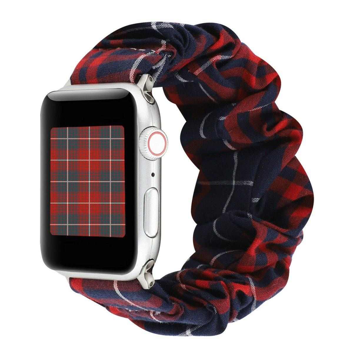 eses Elastický řemínek 42mm/44mm károvaný pro Apple Watch 1 eses Elastický řemínek 42mm/44mm károvaný pro Apple Watch
