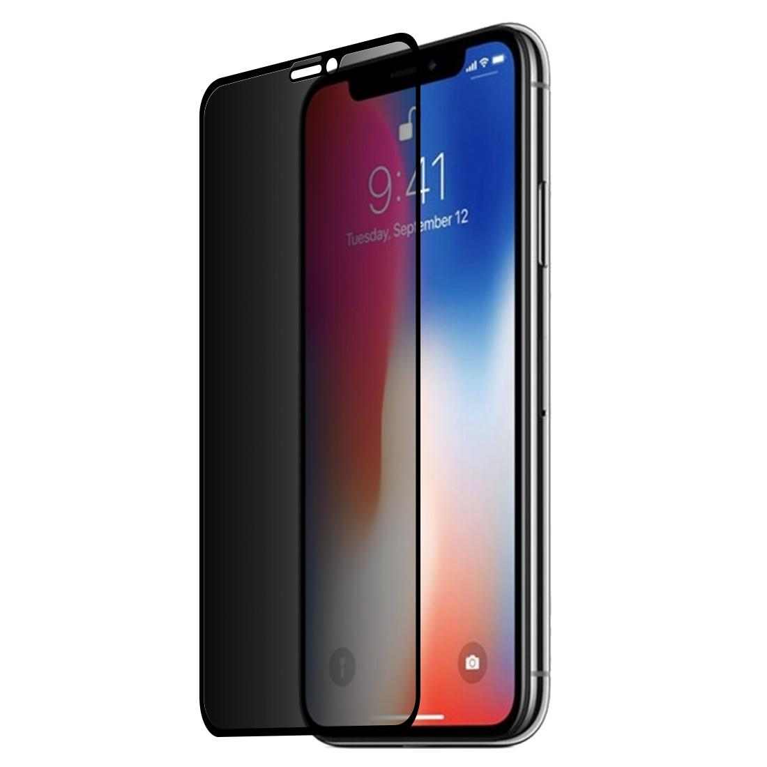 3D tvrzené sklo pro iPhone XS MAX (bezpečnostní) - černá 1 3D tvrzené sklo pro iPhone XS MAX (bezpečnostní) - černá