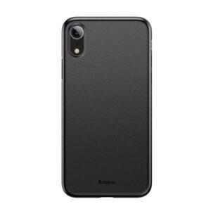 Baseus Wing tenký kryt na iPhone XR - černá