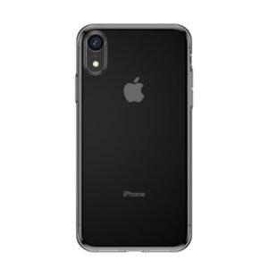 Silikonový kryt Baseus na iPhone XR - černá transparentní