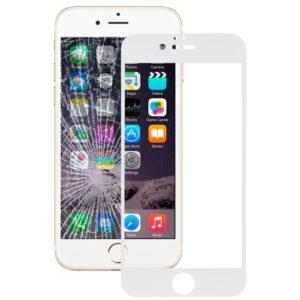 3D tvrzené sklo pro iPhone 6/ 6S - bílá