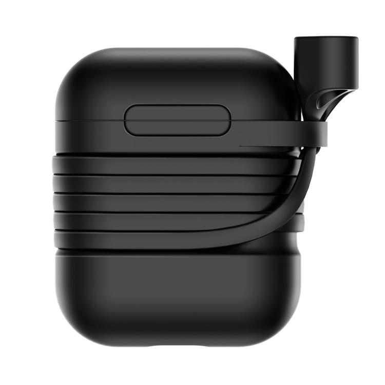 BASEUS Silikonové pouzdro pro Airpods - černá 1 BASEUS Silikonové pouzdro pro Airpods - černá