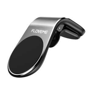 Magnetický držák na iPhone do auta - stříbrná