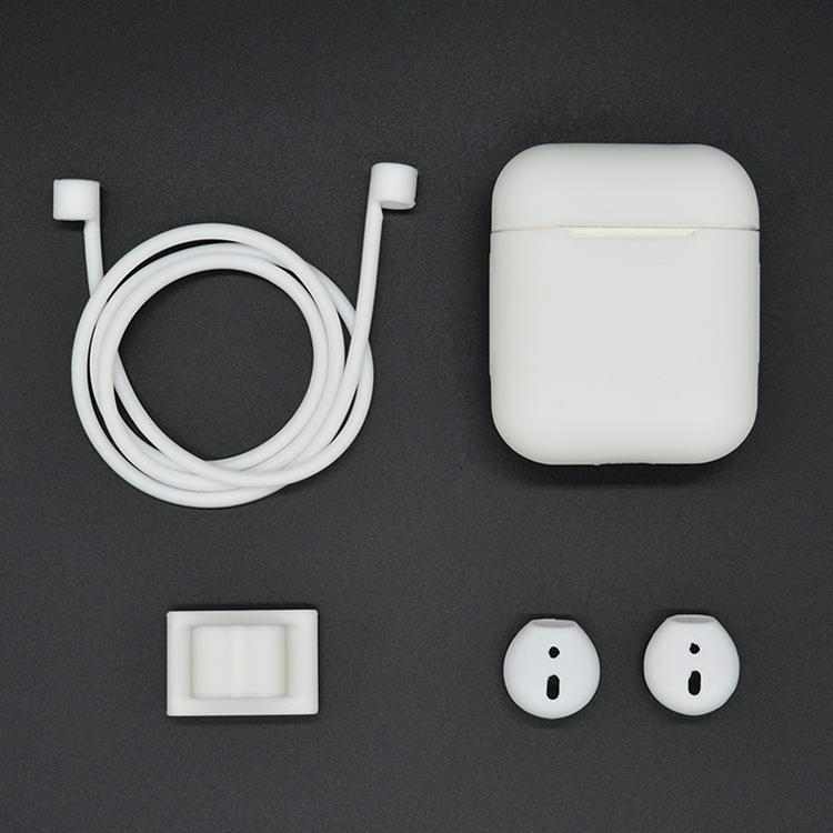 Silikonové pouzdro pro Airpods - bílá 1 Silikonové pouzdro pro Airpods - bílá