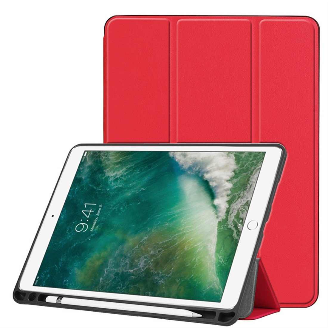 Robusto kryt na iPad Pro 10.5" (2017) a iPad AIR 3 10.5" + slot pro Apple Pencil - červená 1 Robusto kryt na iPad Pro 10.5" (2017) a iPad AIR 3 10.5" + slot pro Apple Pencil - červená
