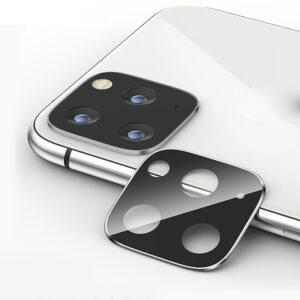 Tvrzené sklo Titanium na zadní kameru iPhone 11 Pro/ 11 Pro Max - stříbrná