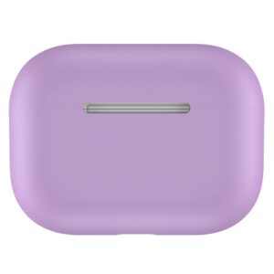 Silikonový obal pro Airpods Pro - světle fialová (ultra tenký)