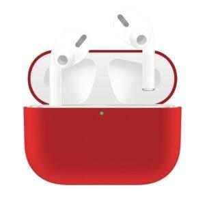 Silikonový obal pro Airpods Pro - červená