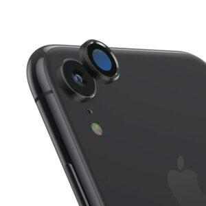 Tvrzené sklo Titanium na zadní kameru iPhone XR - černá