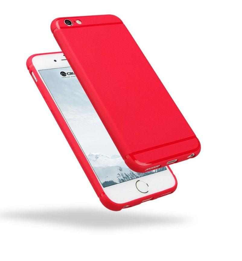 Plastový kryt pro iPhone 6 Plus/6S Plus - červený 1 Plastový kryt pro iPhone 6 Plus/6S Plus - červený