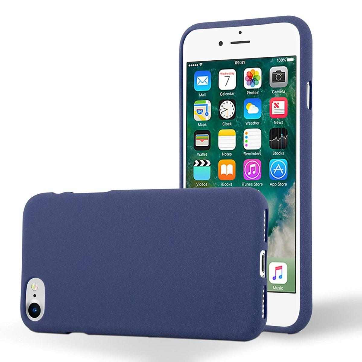 Silikonový kryt pro iPhone SE 2020/ 7/ 8 - tmavě modrý 1 Silikonový kryt pro iPhone SE 2020/ 7/ 8 - tmavě modrý
