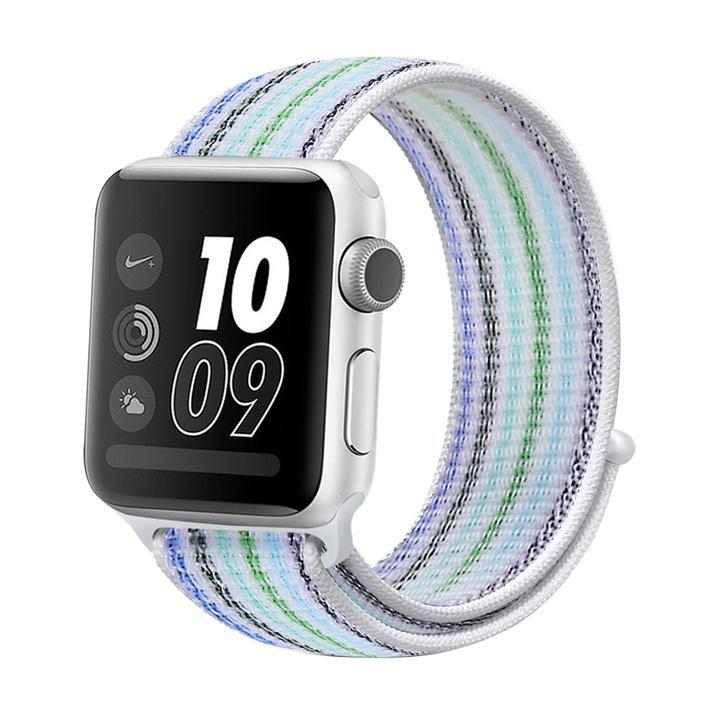 eses Nylonový řemínek 42mm/44mm modrozelený proužek pro Apple Watch 1 eses Nylonový řemínek 42mm/44mm modrozelený proužek pro Apple Watch
