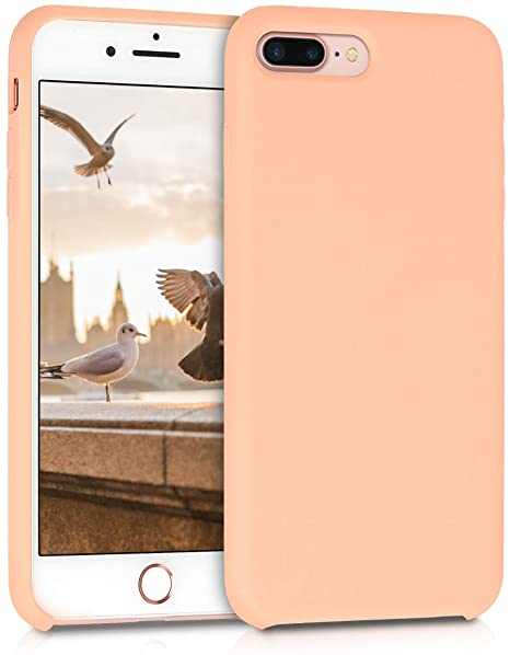 Silikonový kryt pro iPhone 7 Plus/ 8 Plus - lososová 1 Silikonový kryt pro iPhone 7 Plus/ 8 Plus - lososová