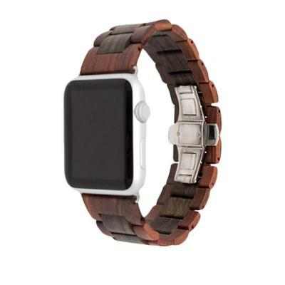 eses Dřevěný řemínek 42mm/44mm hnědý pro Apple Watch 1 eses Dřevěný řemínek 42mm/44mm hnědý pro Apple Watch