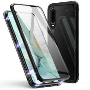 Magnetický kryt pro Huawei P30 Lite černý