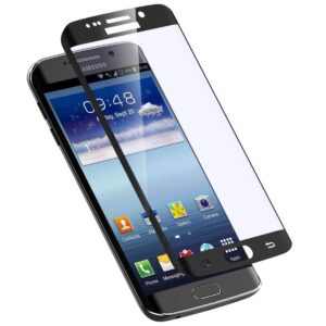 Ochranné sklo pro Samsung Galaxy S6 edge - černý