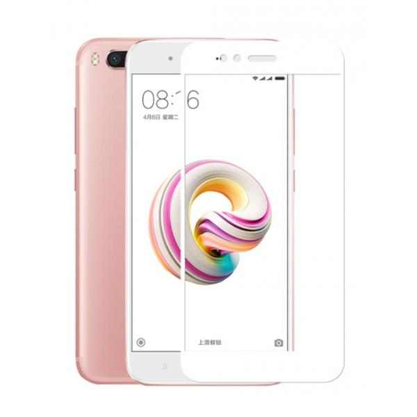 Ochranné sklo pro Xiaomi Mi A1 - bílý 1 Ochranné sklo pro Xiaomi Mi A1 - bílý