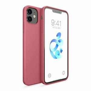 Silikonový kryt pro iPhone 12/ 12 Pro tmavě růžový