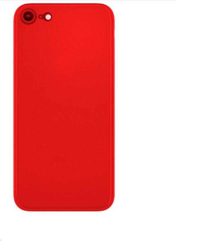 Silikonový kryt pro iPhone SE 2020/ 7/ 8 - červený 1 Silikonový kryt pro iPhone SE 2020/ 7/ 8 - červený