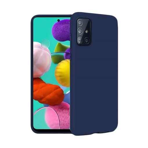 Silikonový kryt pro Samsung Galaxy A41 - modrý 1 Silikonový kryt pro Samsung Galaxy A41 - modrý