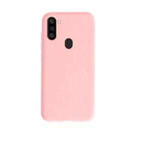 Silikonový kryt pro Samsung Galaxy M11 - růžový