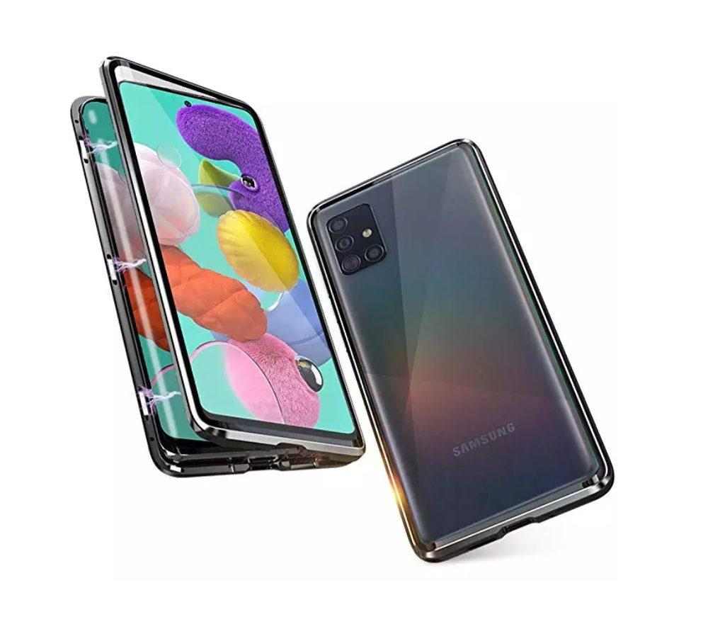 Magnetický kryt pro Samsung Galaxy A51 černý 1 Magnetický kryt pro Samsung Galaxy A51 černý