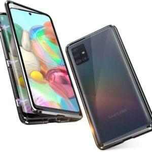 Magnetický kryt pro Samsung Galaxy A71 černý
