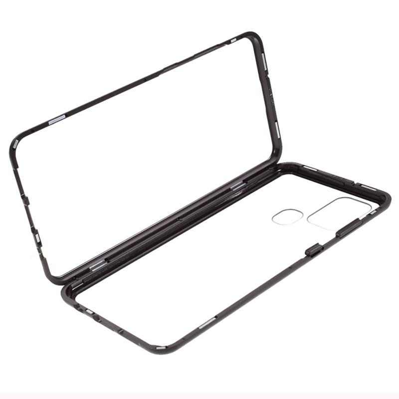Magnetický kryt pro Samsung Galaxy A21S černý 1 Magnetický kryt pro Samsung Galaxy A21S černý