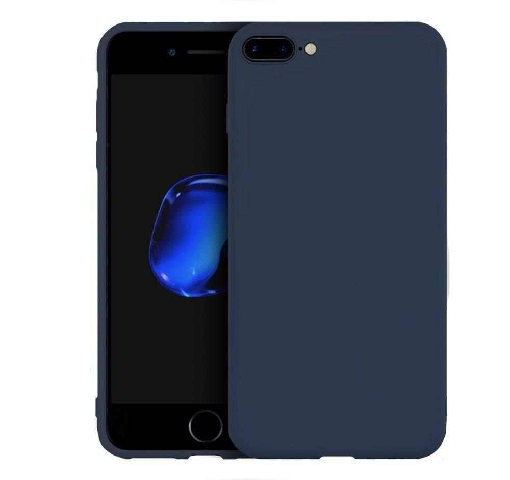 Silikonový kryt pro iPhone 7 PLUS/ 8 PLUS - tmavě modrý 1 Silikonový kryt pro iPhone 7 PLUS/ 8 PLUS - tmavě modrý