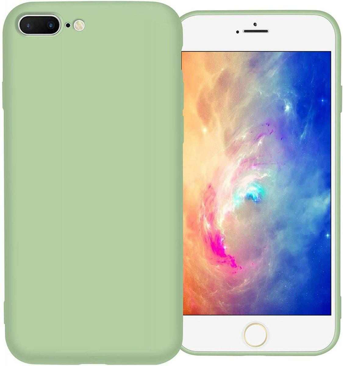 Silikonový kryt pro iPhone 7 PLUS/ 8 PLUS - zelený 1 Silikonový kryt pro iPhone 7 PLUS/ 8 PLUS - zelený