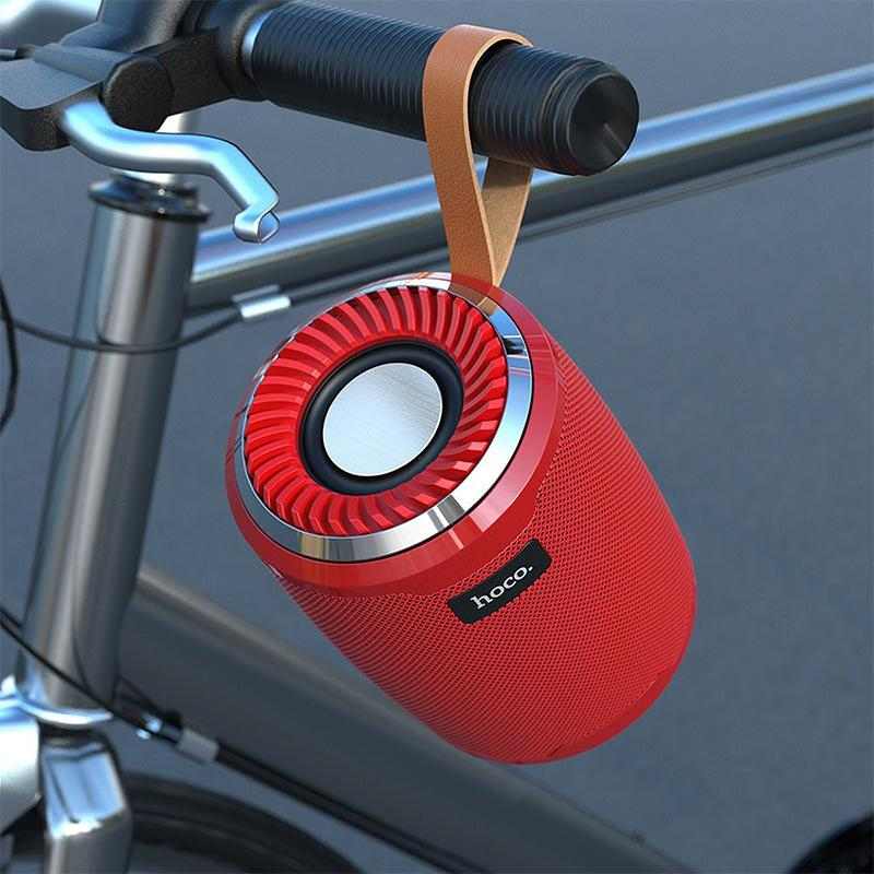 Reproduktor Bluetooth HOCO Cool Sport - sportovní - poutko - červený; BS39 2 Reproduktor Bluetooth HOCO Cool Sport - sportovní - poutko - červený; BS39 - Obrázek 2