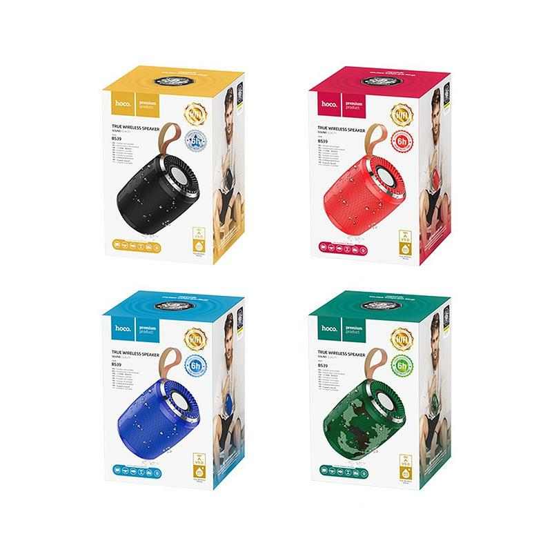 Reproduktor Bluetooth HOCO Cool Sport - sportovní - poutko - červený; BS39 3 Reproduktor Bluetooth HOCO Cool Sport - sportovní - poutko - červený; BS39 - Obrázek 3