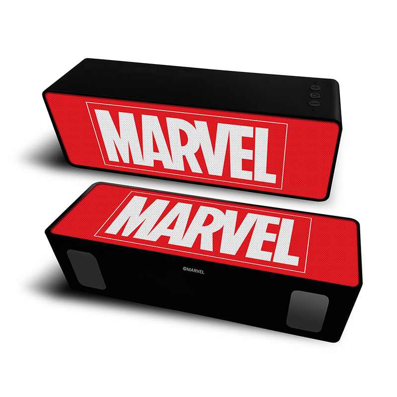 Reproduktor MARVEL Bluetooth - 10W - červený / černý; MSPMV001 1 Reproduktor MARVEL Bluetooth - 10W - červený / černý; MSPMV001