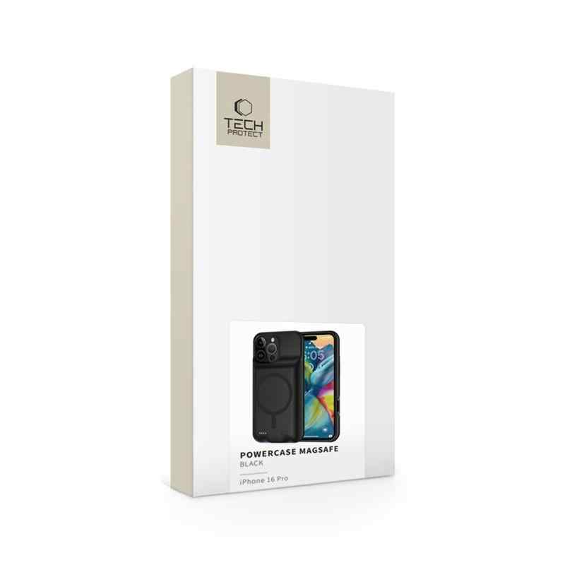 Externí baterie / kryt TECH-PROTECT pro Apple iPhone 16 Pro - podpora MagSafe - 7000 mAh - černá 2 Externí baterie / kryt TECH-PROTECT pro Apple iPhone 16 Pro - podpora MagSafe - 7000 mAh - černá - Obrázek 2