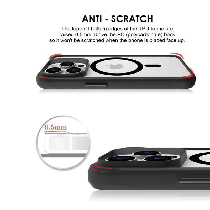 Kryt JP MagFit pro Apple iPhone 16 - podpora MagSafe - odolný - plastový / gumový - černý 4 Kryt JP MagFit pro Apple iPhone 16 - podpora MagSafe - odolný - plastový / gumový - černý - Obrázek 4