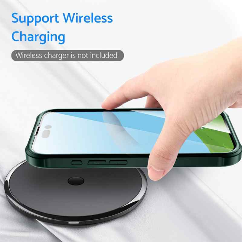 Kryt pro Apple iPhone 16 Plus - 360° - gumový / skleněný - červený 5 Kryt pro Apple iPhone 16 Plus - 360° - gumový / skleněný - červený - Obrázek 5