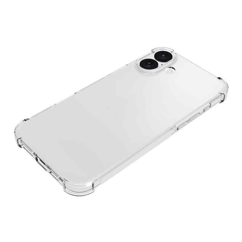 Kryt pro Apple iPhone 16 Plus - zesílené rohy - gumový - průhledný 5 Kryt pro Apple iPhone 16 Plus - zesílené rohy - gumový - průhledný - Obrázek 5