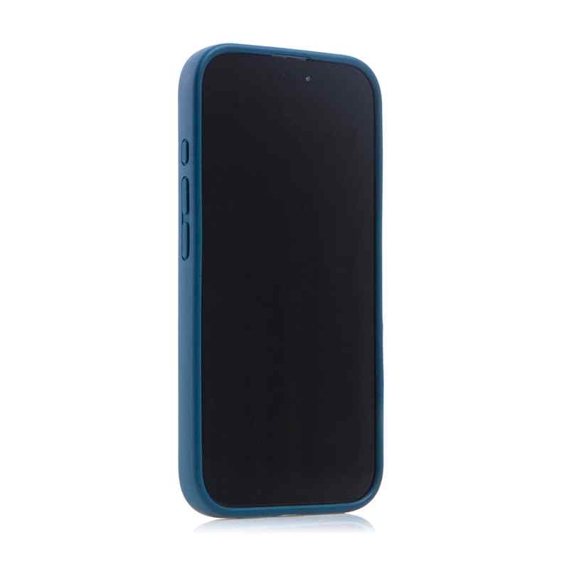 Kryt pro Apple iPhone 16 Pro Max - slaměné kousky - gumový - tmavě modrý 4 Kryt pro Apple iPhone 16 Pro Max - slaměné kousky - gumový - tmavě modrý - Obrázek 4