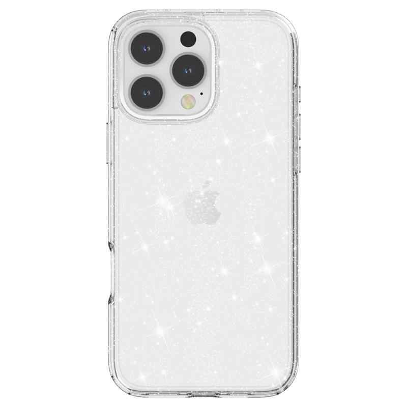 Kryt pro Apple iPhone 16 Pro Max - třpytky - plastový / gumový - bílý 3 Kryt pro Apple iPhone 16 Pro Max - třpytky - plastový / gumový - bílý - Obrázek 3
