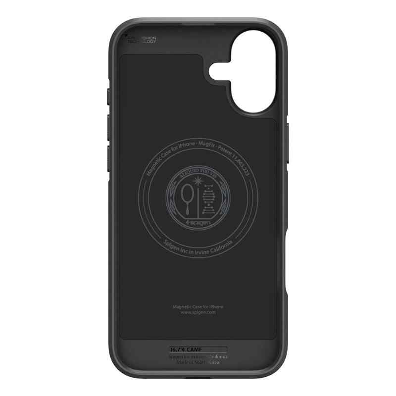 Kryt SPIGEN Armor Mag pro Apple iPhone 16 - MagSafe - plastový / gumový - černý 5 Kryt SPIGEN Armor Mag pro Apple iPhone 16 - MagSafe - plastový / gumový - černý - Obrázek 5